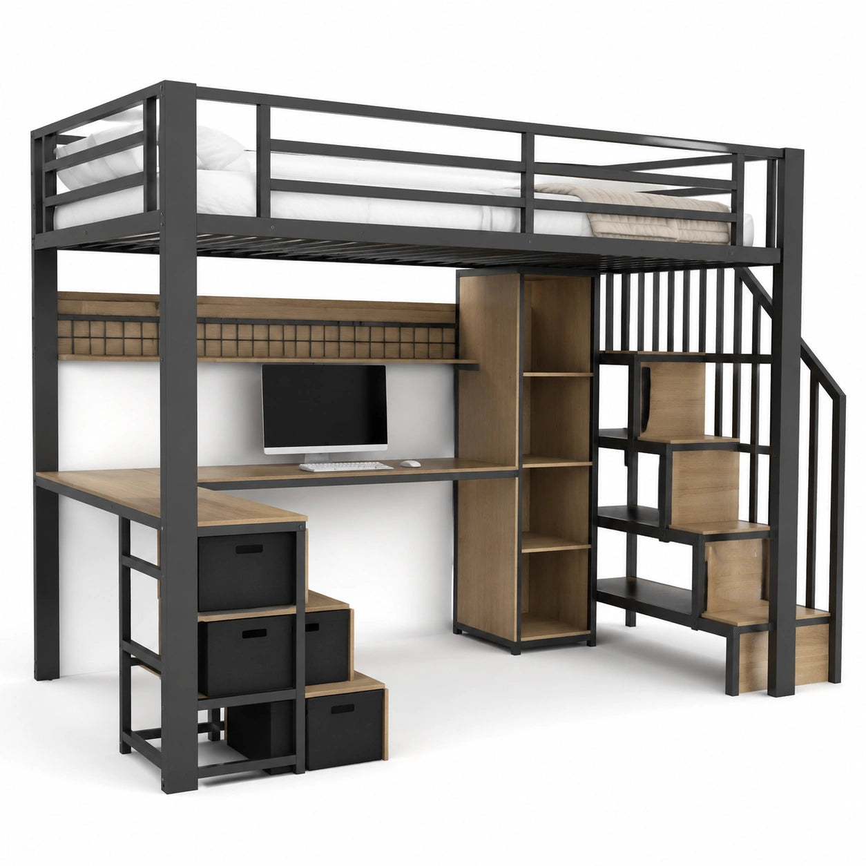 lit-mezzanine-multifonctionnel-avec-bureau-et-rangements-140x200cm-noir-jnyppq6885gy