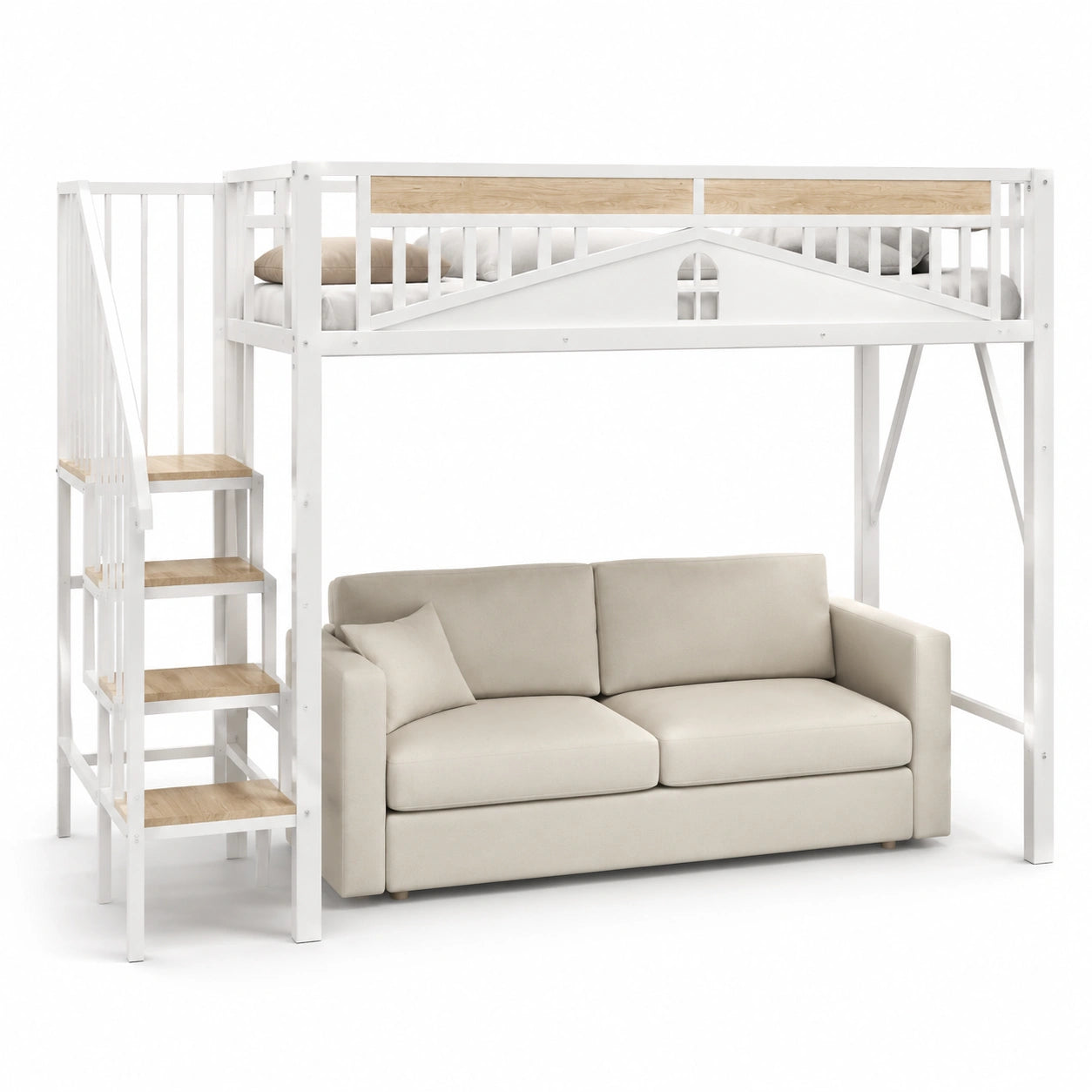 lit-mezzanine-90-x-200-cm-avec-barriere-de-securite-et-echelle-interchangeable-blanc-kuklss6879ed